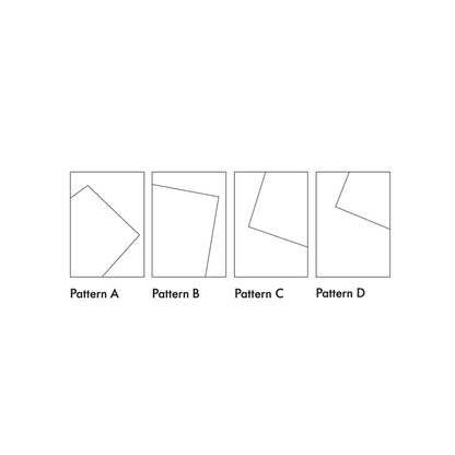 Oblique Rug - Pink Quartz, Pattern D