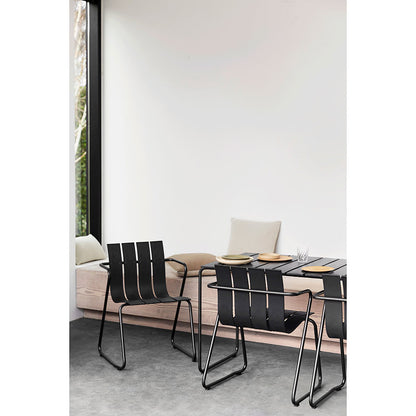 Ocean Outdoor Rectangular Table - Black