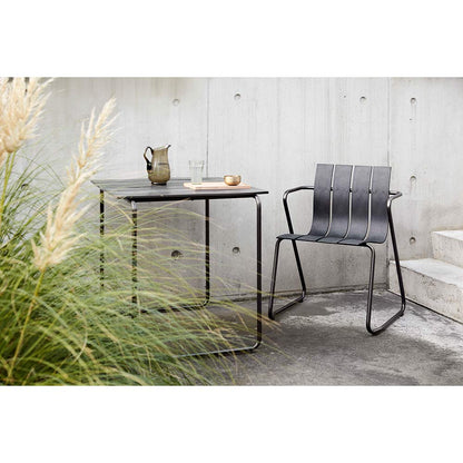 Ocean Outdoor Square Table - Black