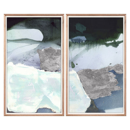 Quartz Diptych - Ocean