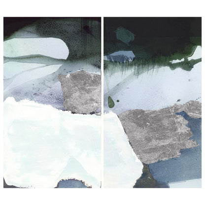 Quartz Diptych - Ocean