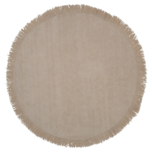 Oceanic Reef Round Rug - Beige