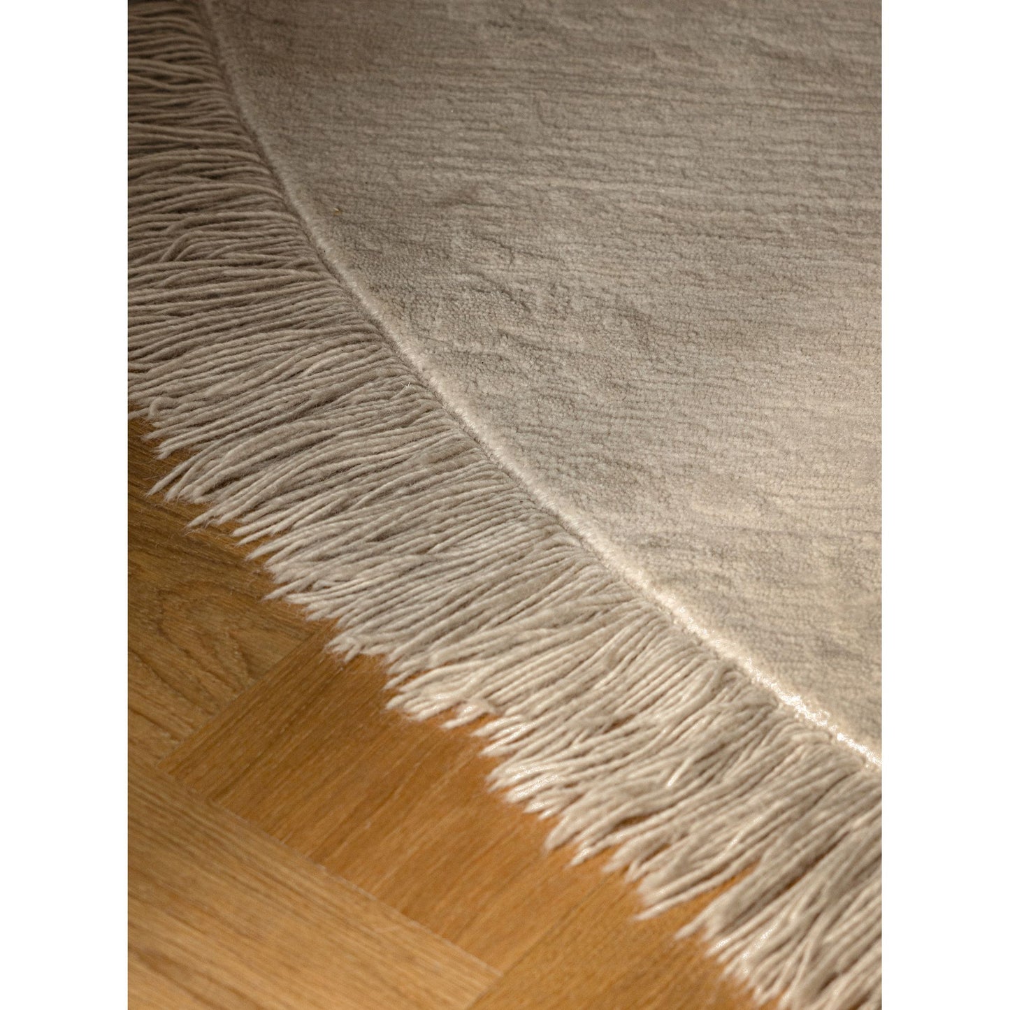 Oceanic Reef Round Rug - Beige