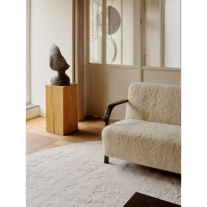 Oceanic Reef Round Rug - Beige