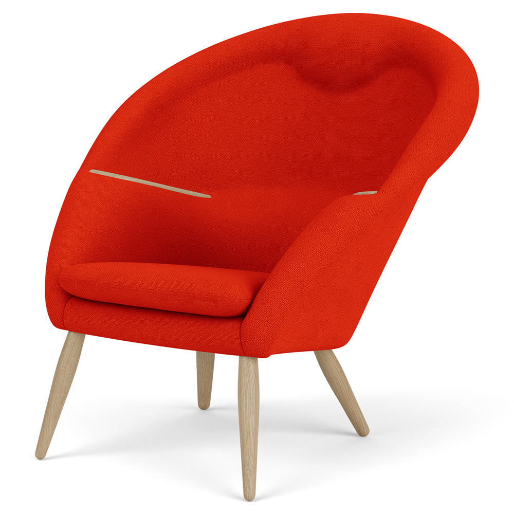 Oda Lounge Chair - Natural Oak