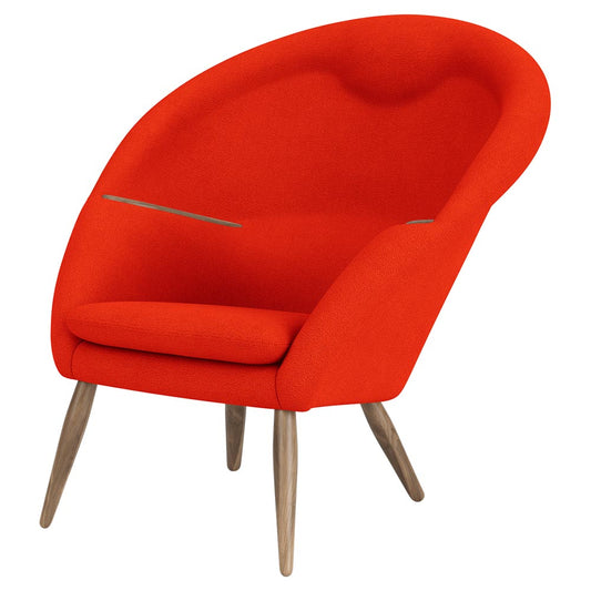 Oda Lounge Chair - Walnut