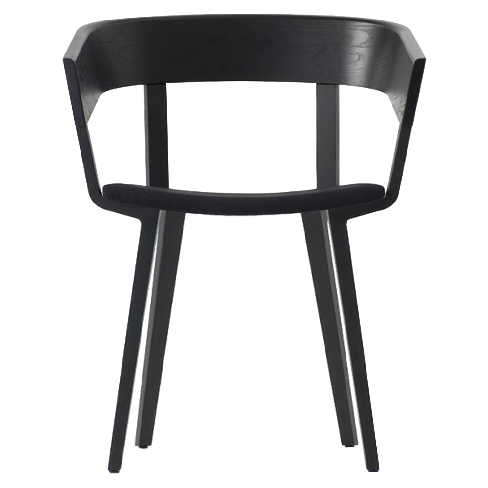 Odin Upholstered Chair - Black