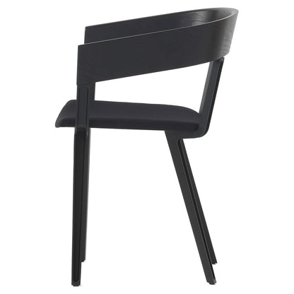 Odin Upholstered Chair - Black
