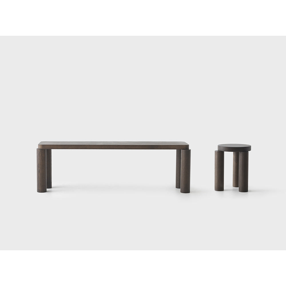 Offset Bench - Umber