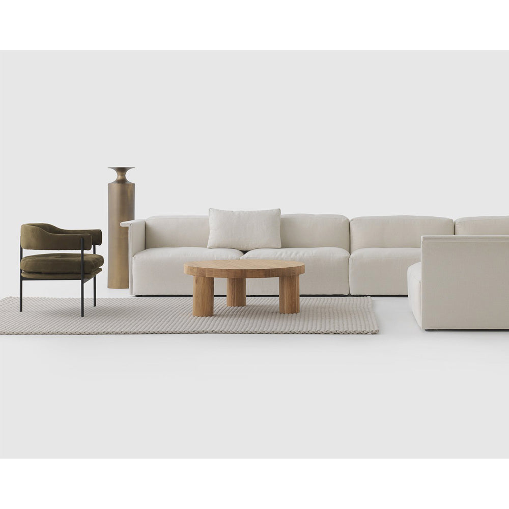 Offset Coffee Table - Natural