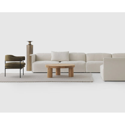 Offset Coffee Table - Natural