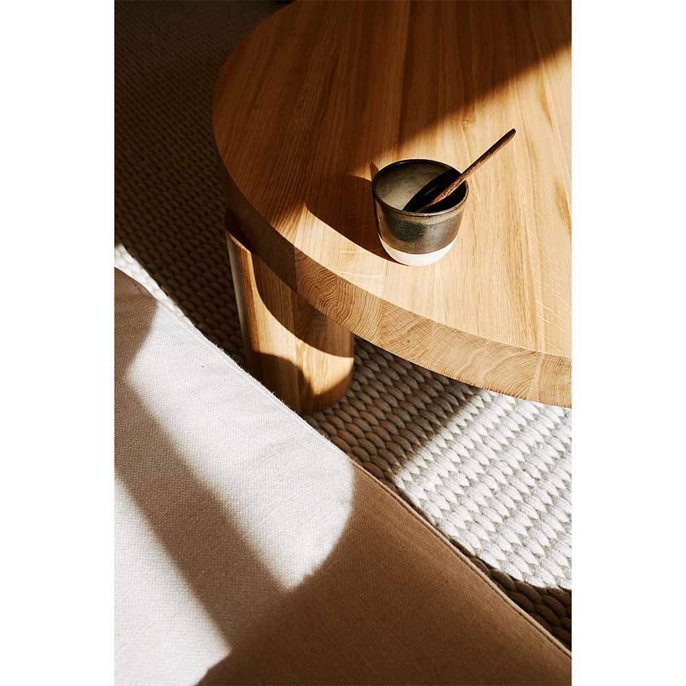 Offset Coffee Table - Umber