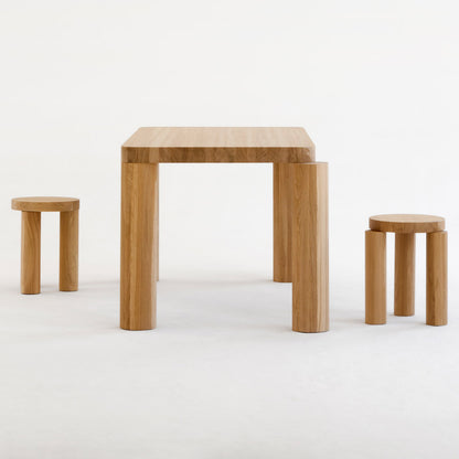 Offset Dining Table