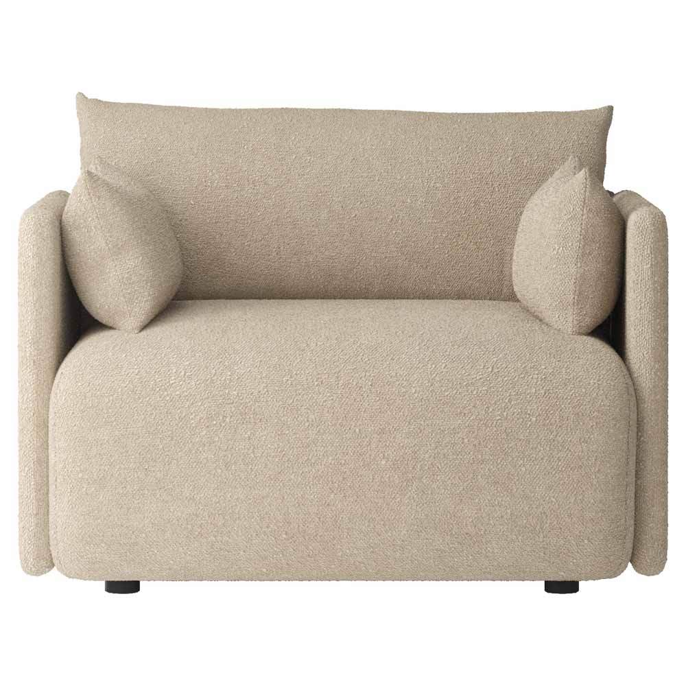 Offset Sofa - 1 Seater, Boucle 02