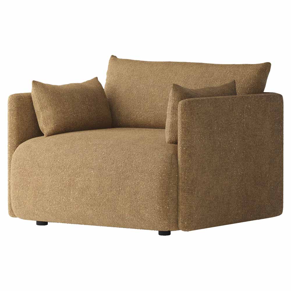 Offset Sofa - 1 Seater, Boucle 06