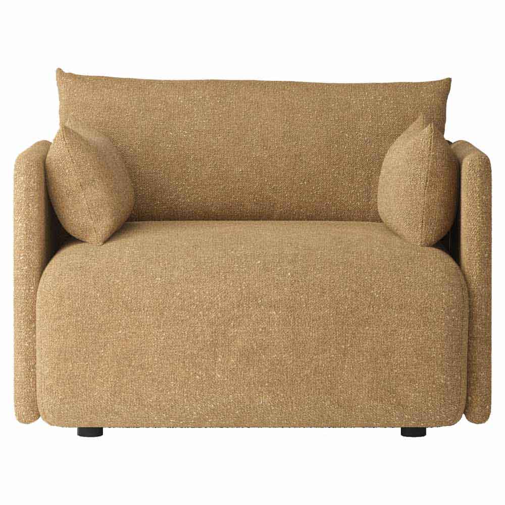Offset Sofa - 1 Seater, Boucle 06