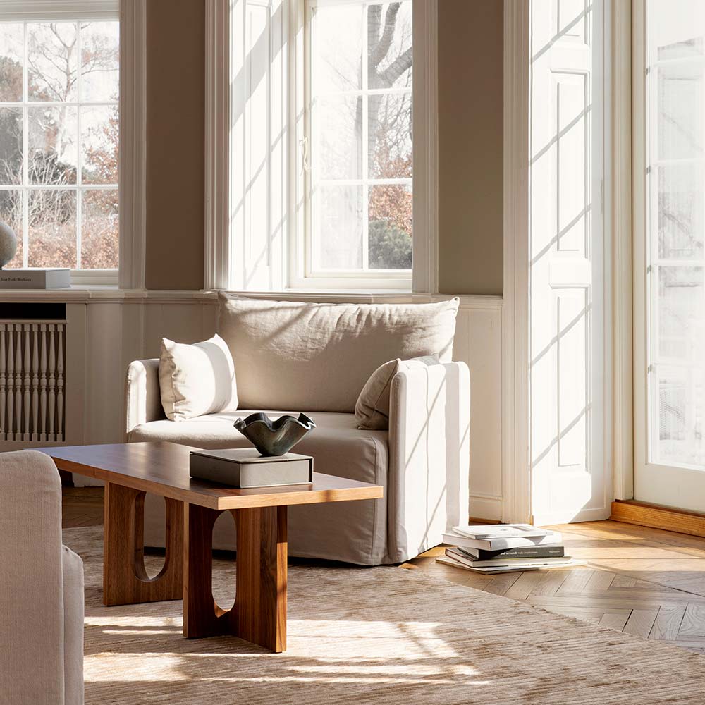 Offset Sofa Loose Cover- 1 Seater, Flint