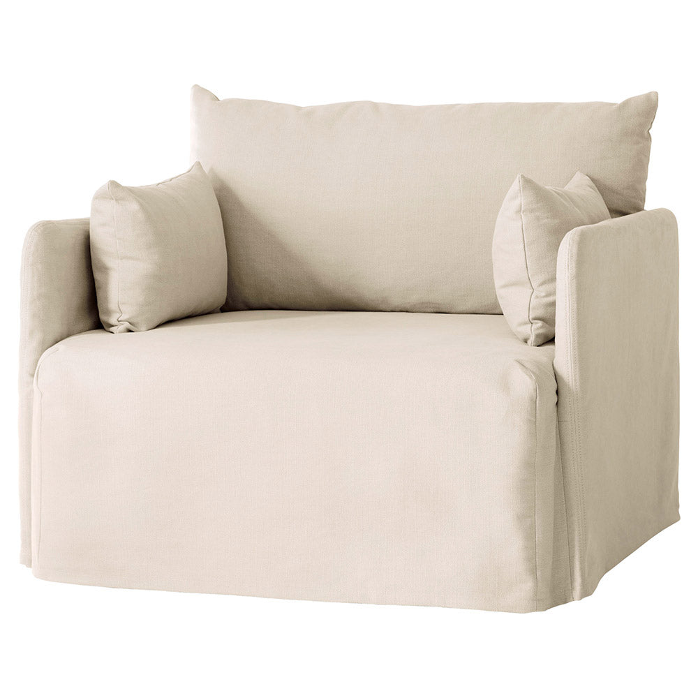 Offset Sofa Loose Cover- 1 Seater, Jasmine