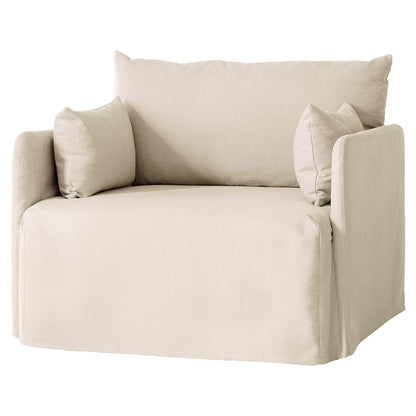 Offset Sofa Loose Cover- 1 Seater, Jasmine