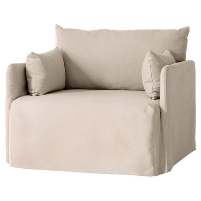 Offset Sofa Loose Cover- 1 Seater, Sand