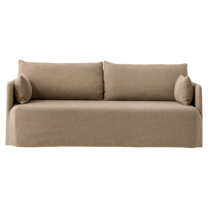 Offset Sofa Loose Cover - 2 Seater, Flint