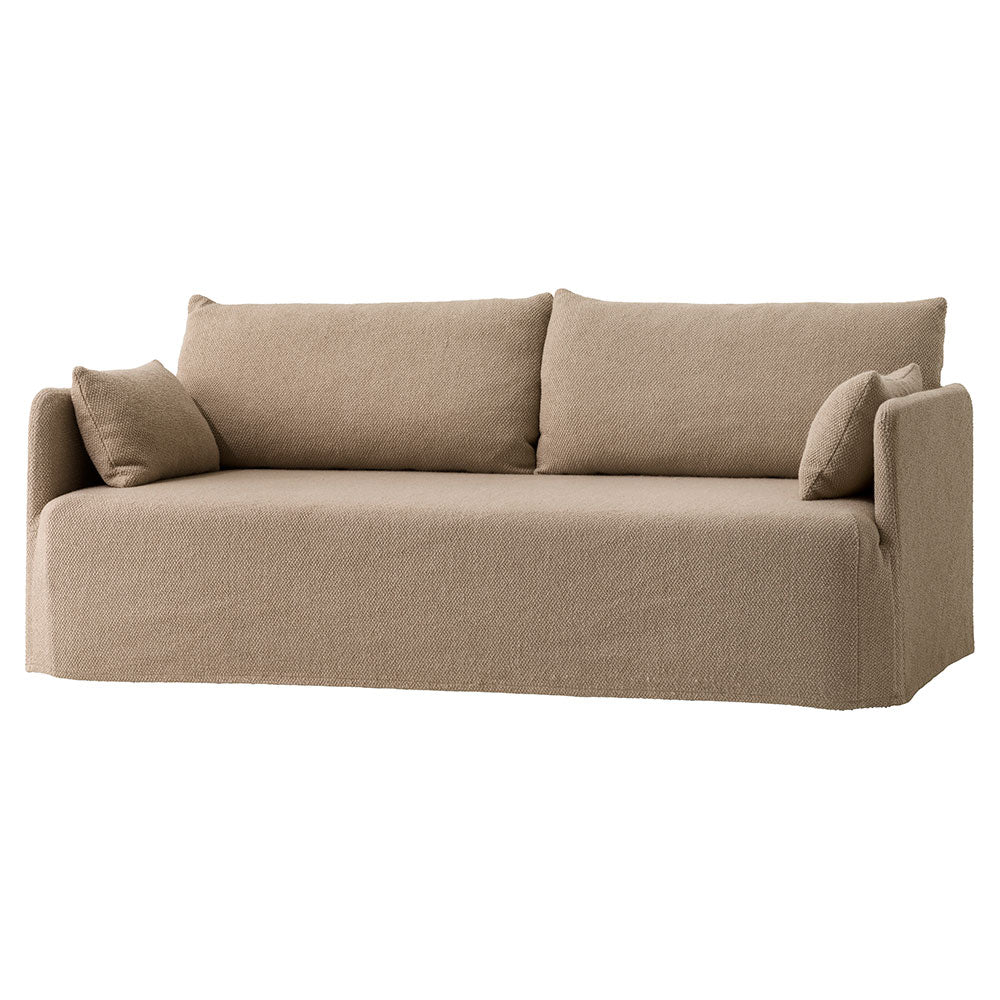 Offset Sofa Loose Cover - 2 Seater, Flint