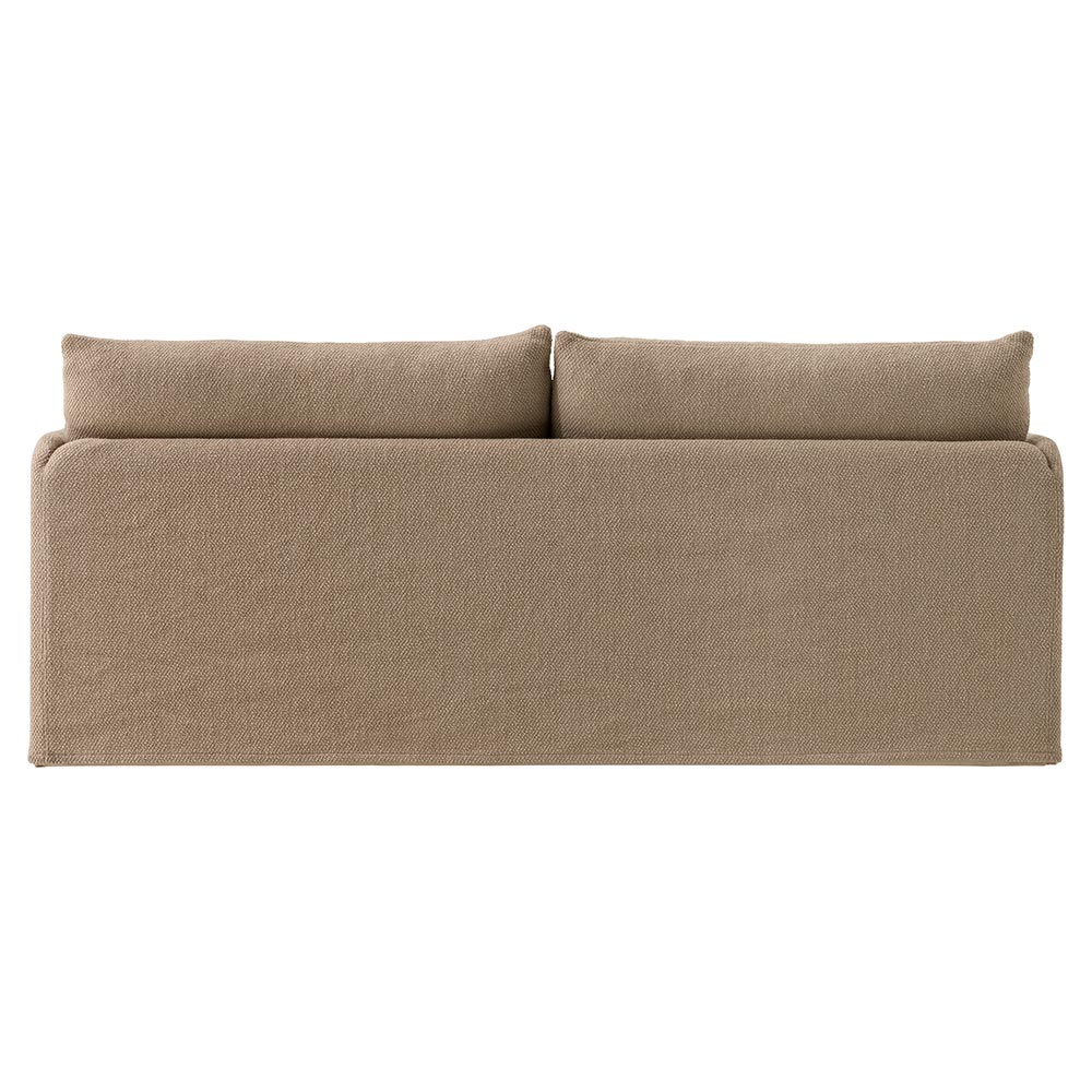 Offset Sofa Loose Cover - 2 Seater, Flint