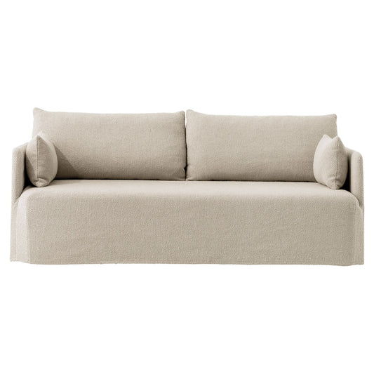 Offset Sofa Loose Cover - 2 Seater, Sand