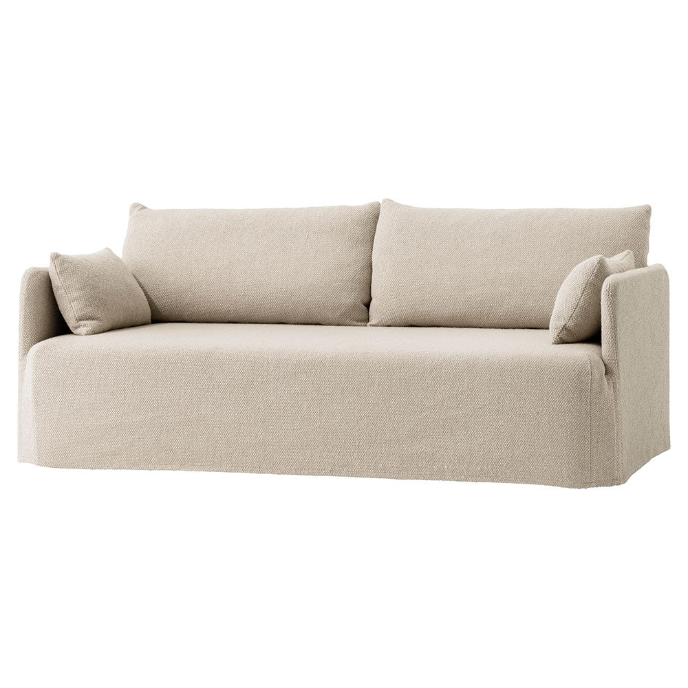 Offset Sofa Loose Cover - 2 Seater, Sand