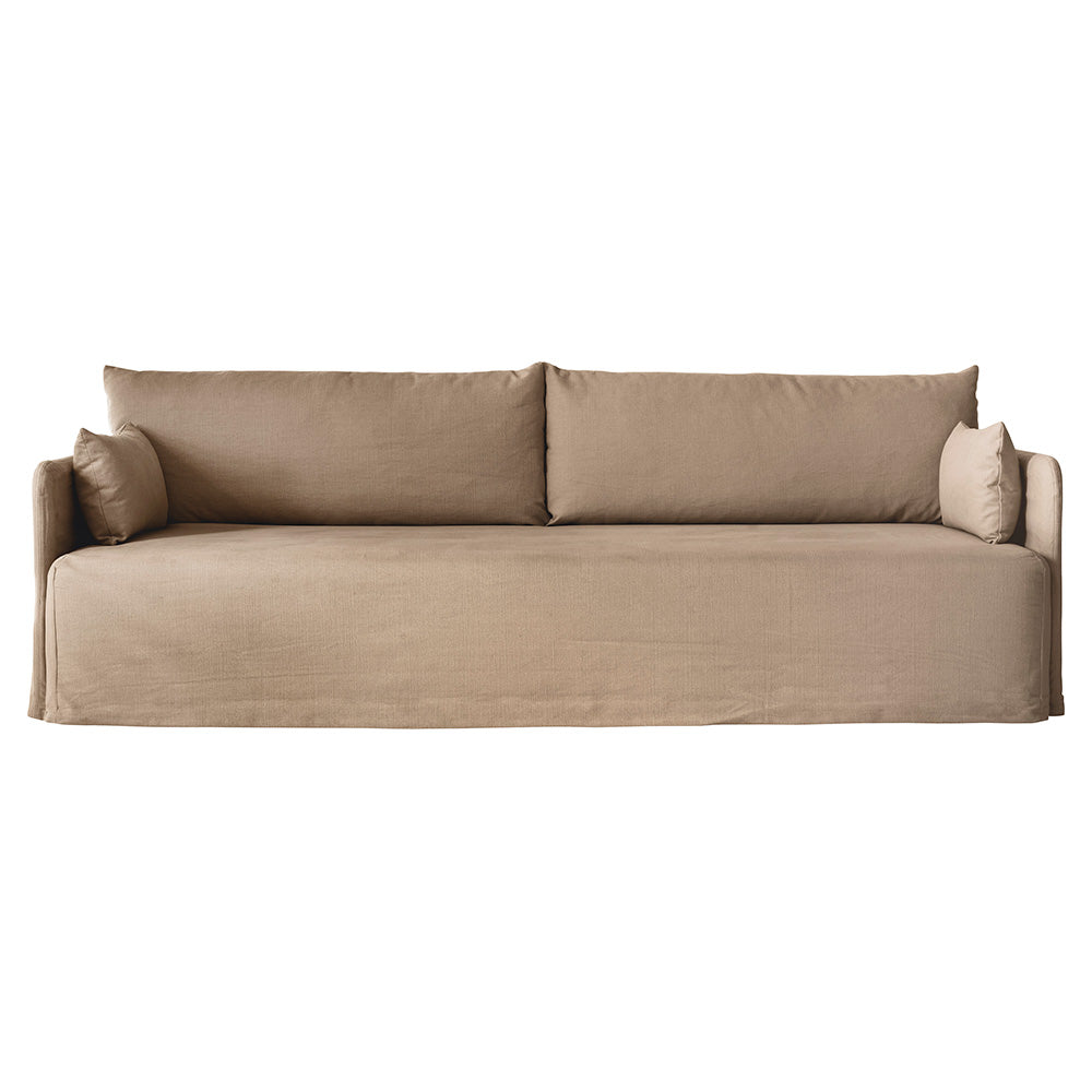 Offset Sofa Loose Cover - 3 Seater, Flint