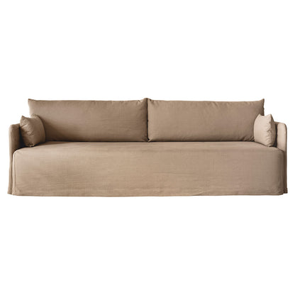 Offset Sofa Loose Cover - 3 Seater, Flint