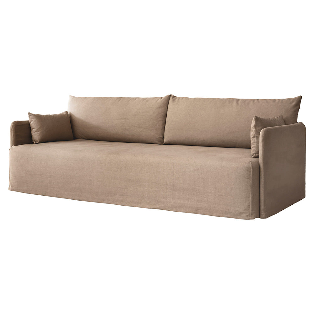 Offset Sofa Loose Cover - 3 Seater, Flint