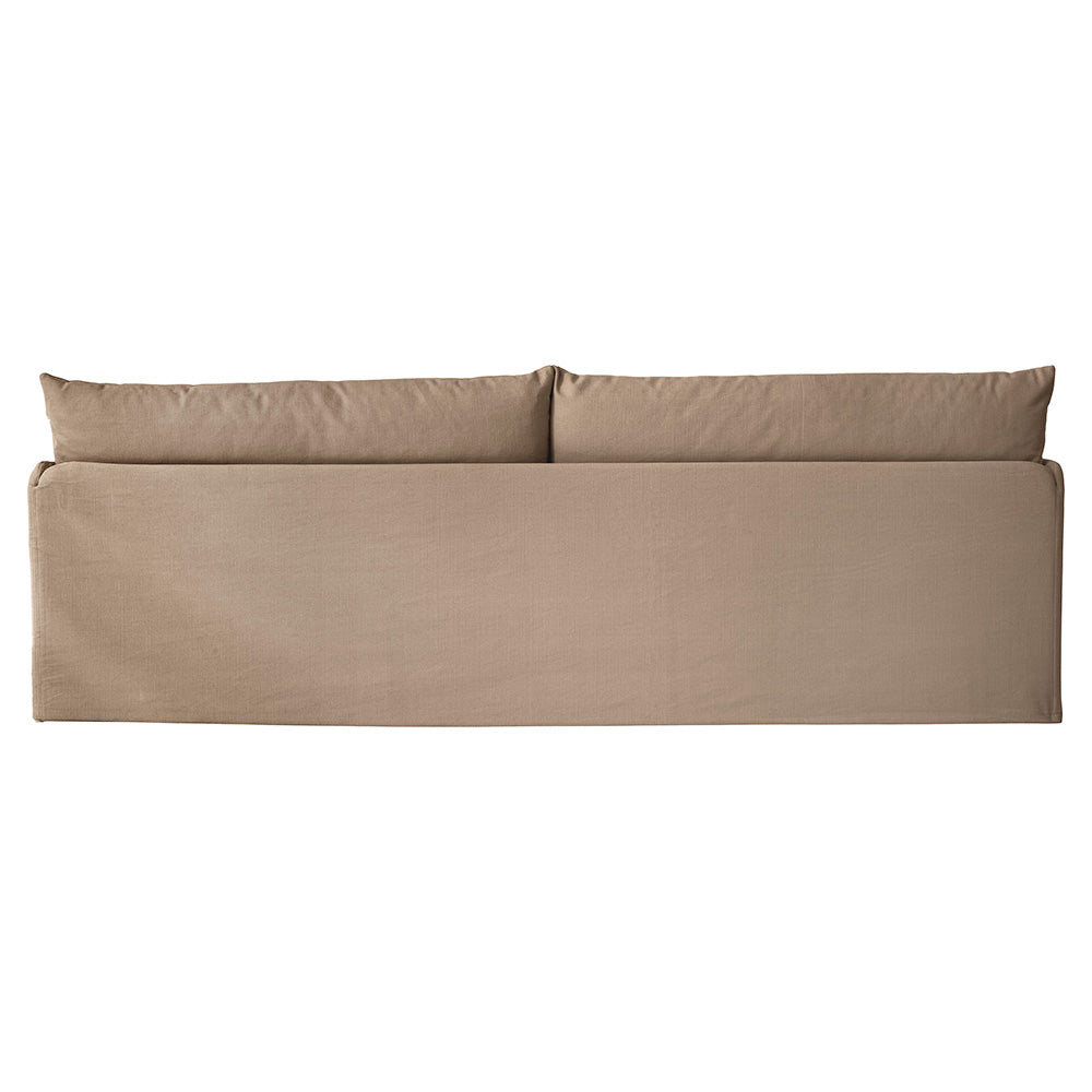 Offset Sofa Loose Cover - 3 Seater, Flint