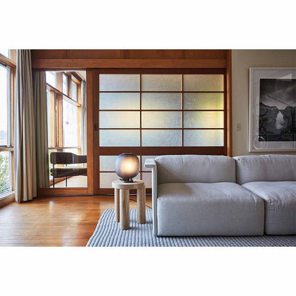 Offset Stool Side Table - Natural