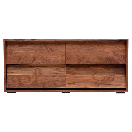 short long dresser DCF Mission Quarter Sawn White Oak Tall in Asbury Brown creating a spacious and versatile look for your room Ample Storage Sorbus Dresser with 5 Drawers