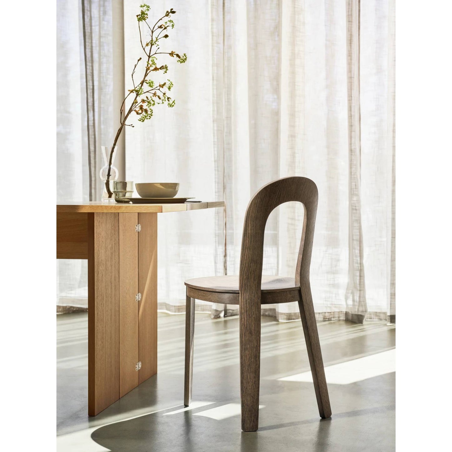 Olivia Chair, Set of 2 - Dark Oak