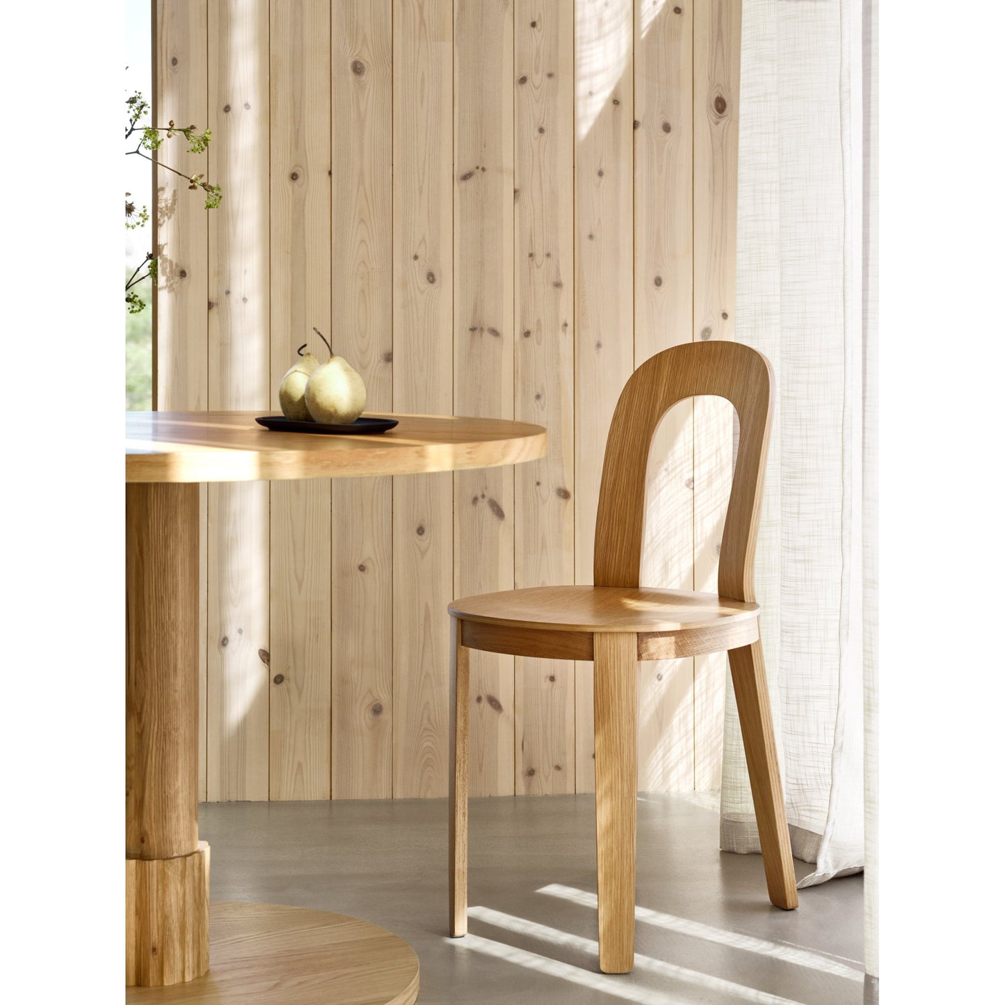 Olivia Chair, Set of 2 - Oak
