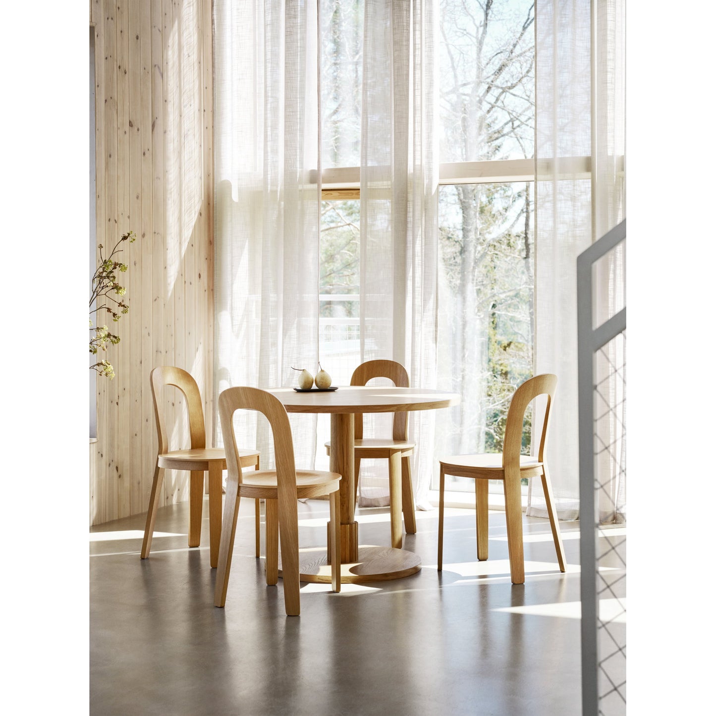 Olivia Chair, Set of 2 - Oak