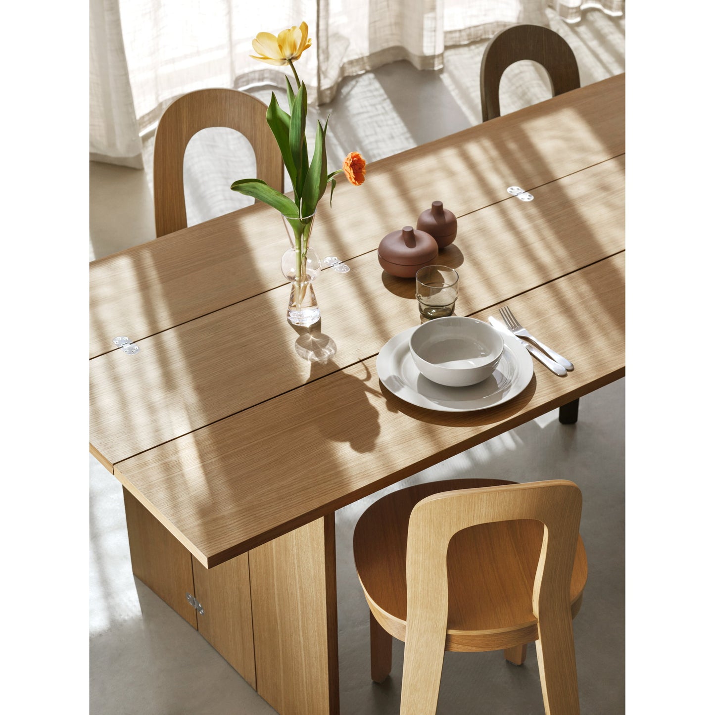 Olivia Chair, Set of 2 - Oak