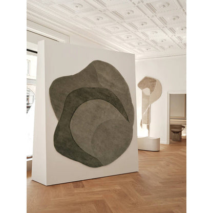 Optical Web Rug - Forest