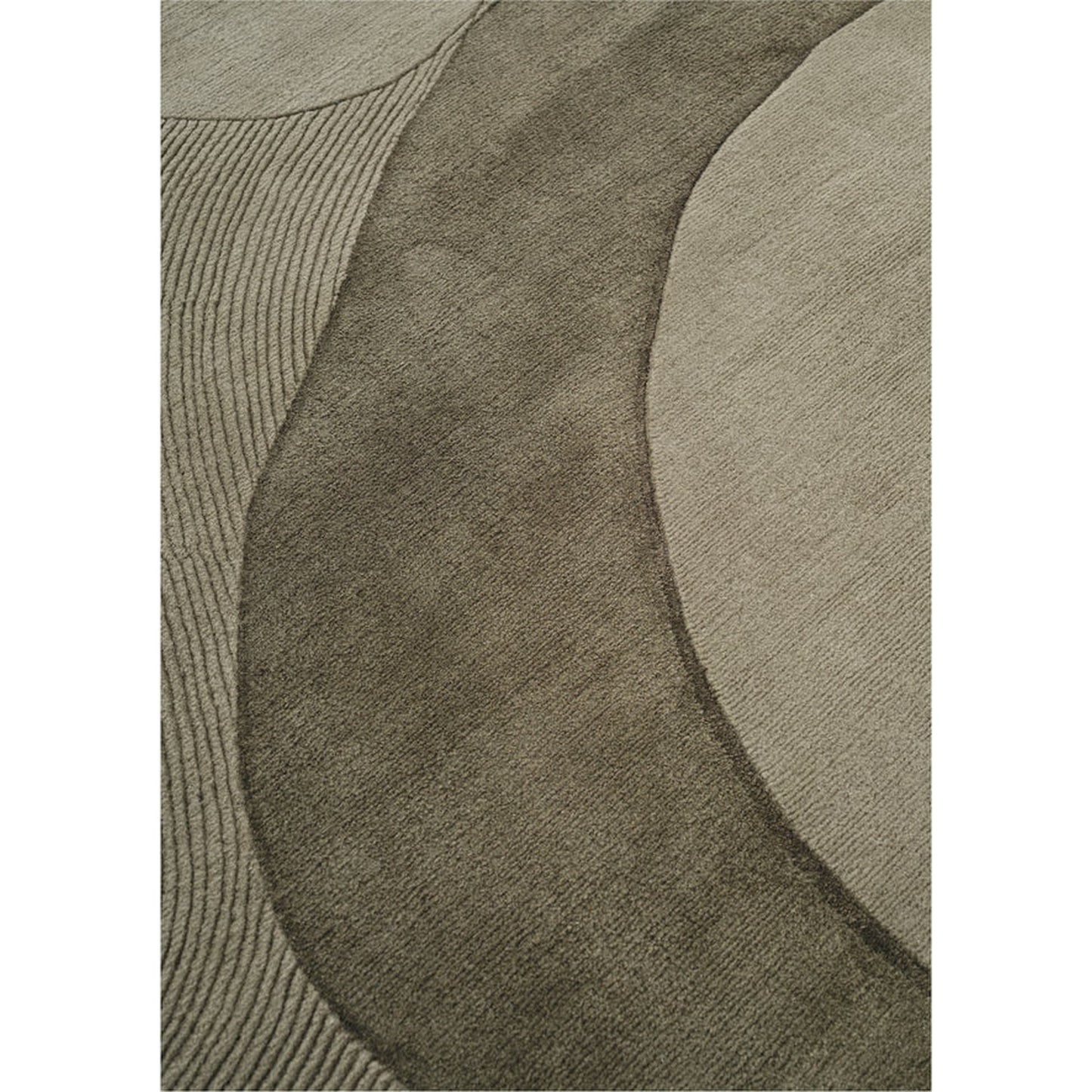 Optical Web Rug - Forest
