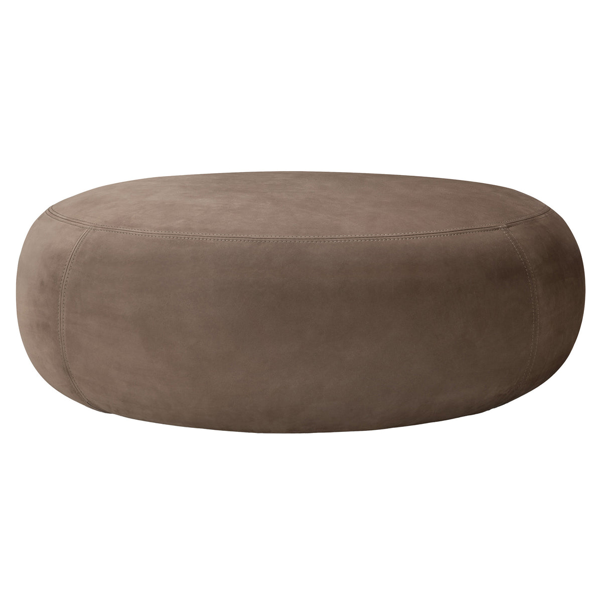Orb Pouf - Nubuck Leather