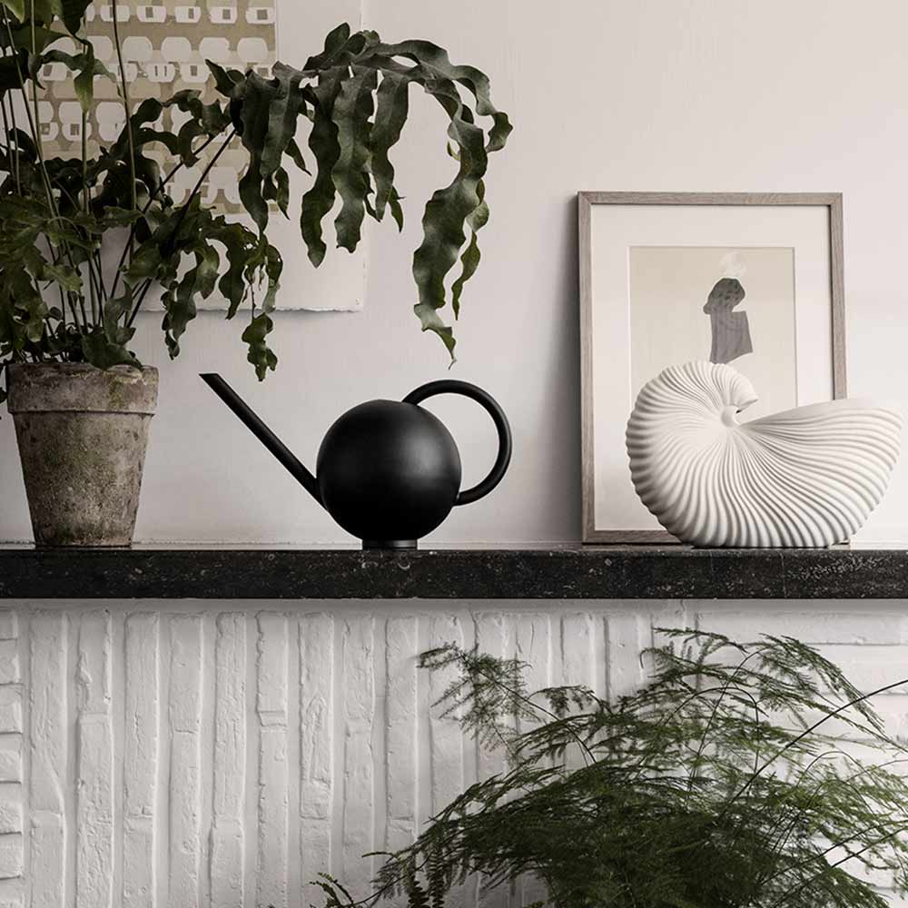 Orb Watering Can - Black