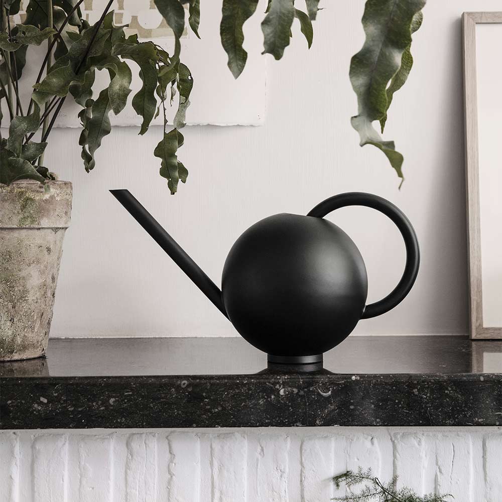 Orb Watering Can - Black