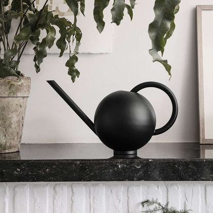 Orb Watering Can - Black