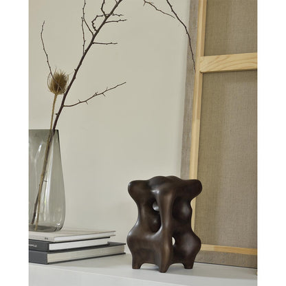 Organic Sculpture - Dark Brown Mahogany