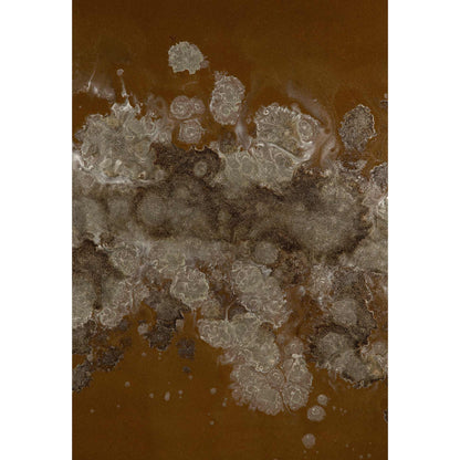 Organic Tray Metallic Bronze- Round, Small