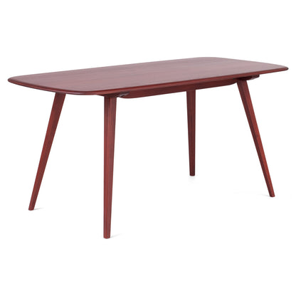Originals Plank Rectangular Dining Table - Vintage Red