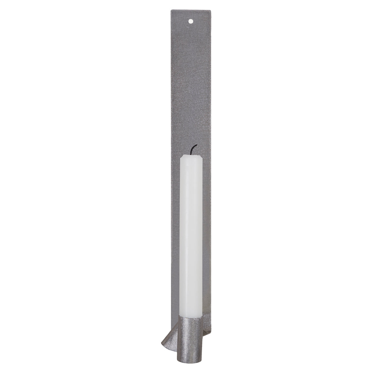 Ornament Candle Holder - Stainless Steel, Long