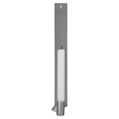 Ornament Candle Holder - Stainless Steel, Long